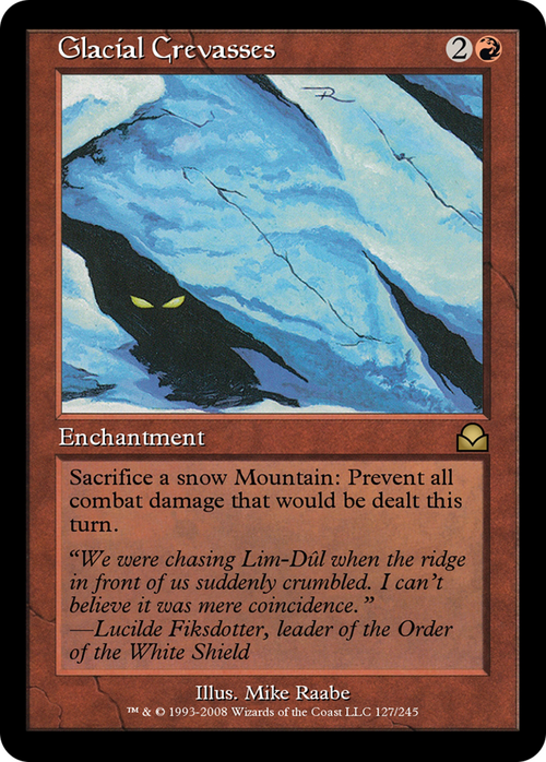 Glacial Crevasses (ME2-127) - Masters Edition II