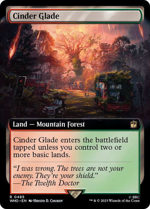 Cinder Glade (Extended Art) (WHO-485) - Doctor Who: (Extended Art)