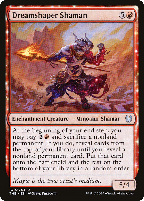 Dreamshaper Shaman (THB-130) - Theros Beyond Death: (enchantment)
