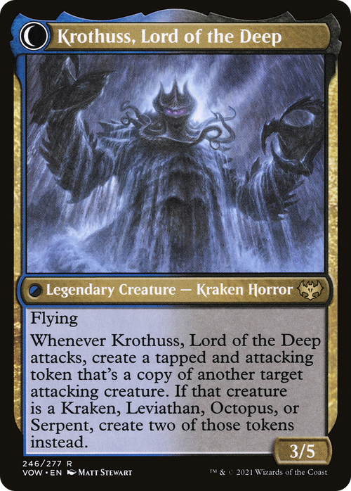 Runo Stromkirk (VOW-246) - Innistrad: Crimson Vow: (Double Faced Transform) Foil