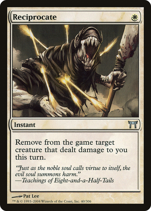 Reciprocate (CHK-040) - Champions of Kamigawa Foil