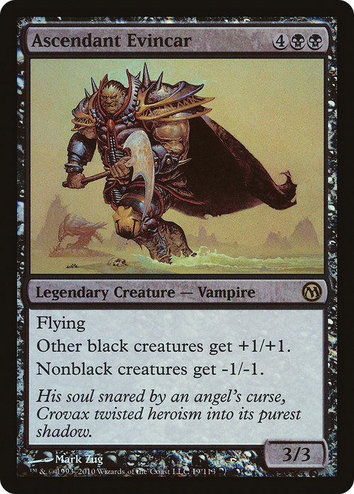 Ascendant Evincar (DPA-019) - Duels of the Planeswalkers Foil