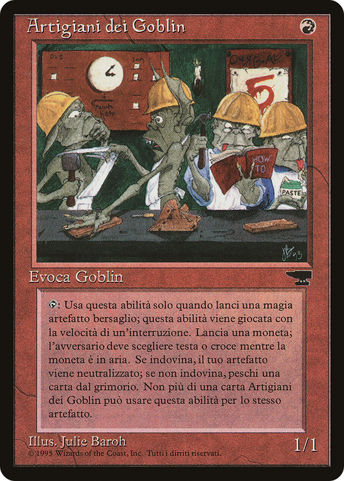 Goblin Artisans (Italian) - "Artigiani dei Goblin" (REN-) - Rinascimento