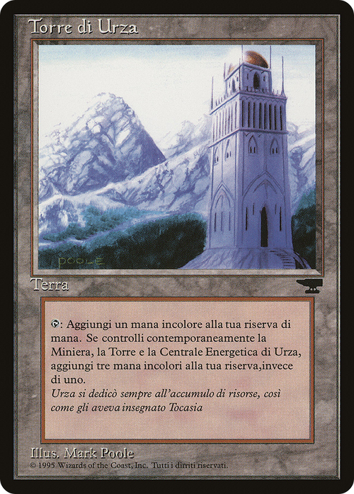 Urza's Tower (Plains) (Italian) - "Torre di Urza" (REN-) - Rinascimento
