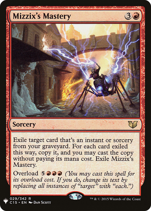 Mizzix's Mastery (LIST-029) - The List
