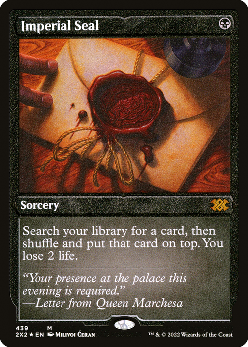 Imperial Seal (Foil Etched) (2X2-439) - Double Masters 2022 Foil