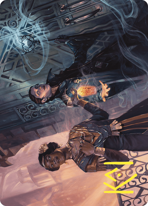 Bribery // Bribery (ACMM-006) - Commander Masters Art Series (Borderless) Foil