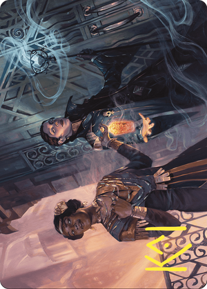 Bribery // Bribery (ACMM-006) - Commander Masters Art Series (Borderless) Foil