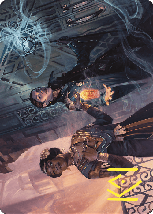 Bribery // Bribery (ACMM-006) - Commander Masters Art Series (Borderless) Foil