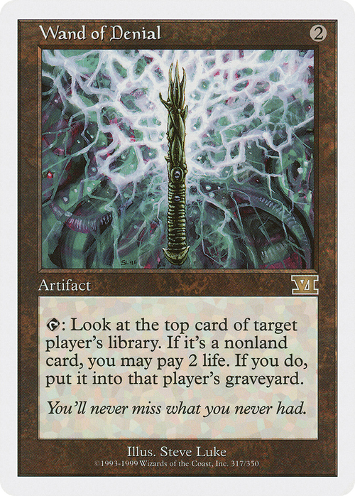 Wand of Denial (6ED-317) - Classic Sixth Edition