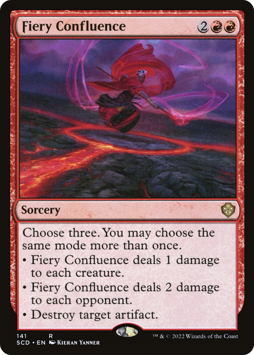 Fiery Confluence (SCD-141) - Starter Commander Decks
