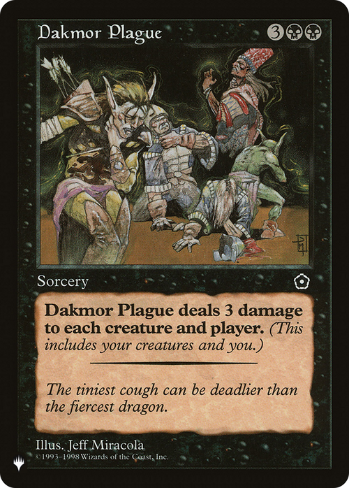 Dakmor Plague (LIST-P02-69) - The List