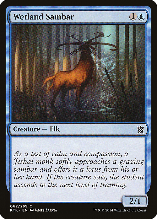 Wetland Sambar (KTK-062) - Khans of Tarkir