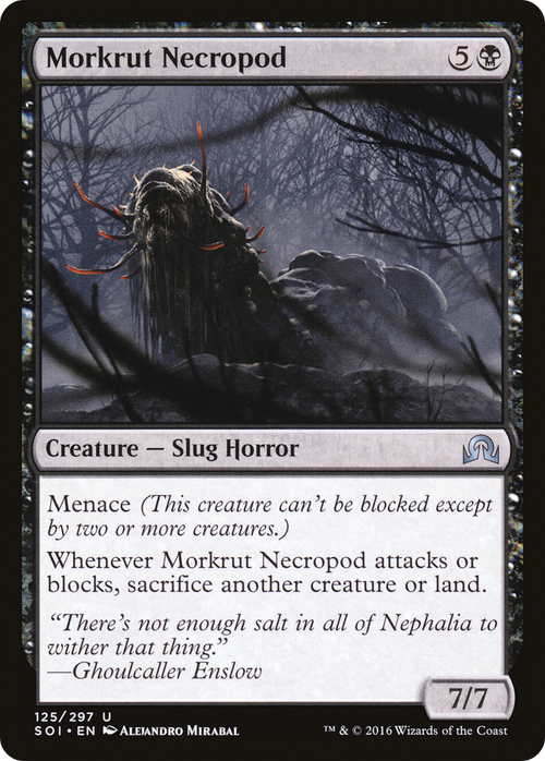 Morkrut Necropod (SOI-125) - Shadows over Innistrad Foil