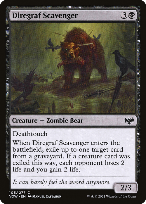 Diregraf Scavenger (VOW-105) - Innistrad: Crimson Vow