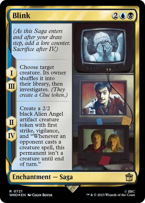 Blink (Surge Foil) (WHO-721) - Doctor Who Foil