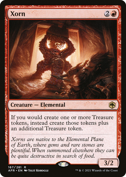 Xorn (AFR-167) - Adventures in the Forgotten Realms Foil