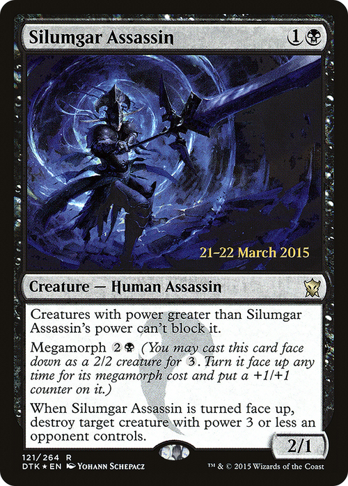 Silumgar Assassin (PRE-121) - Dragons of Tarkir Promos Foil
