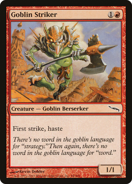 Goblin Striker (MRD-094) - Mirrodin Foil