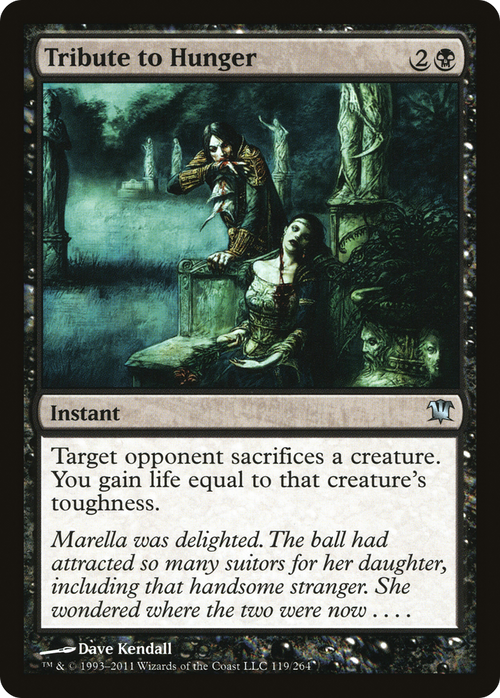 Tribute to Hunger (ISD-119) - Innistrad