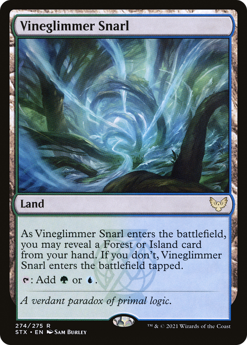 Vineglimmer Snarl (STX-274) - Strixhaven: School of Mages Foil