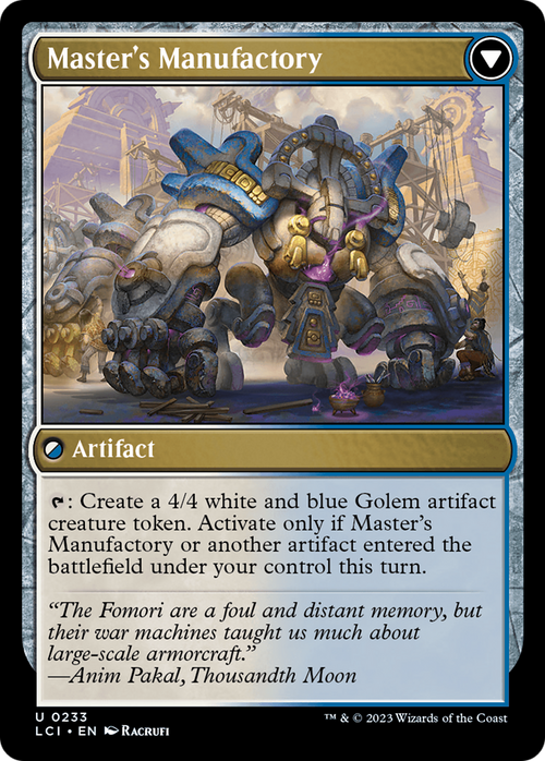 Master's Guide-Mural (LCI-233) - The Lost Caverns of Ixalan Foil