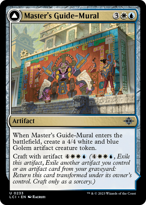 Master's Guide-Mural (LCI-233) - The Lost Caverns of Ixalan Foil