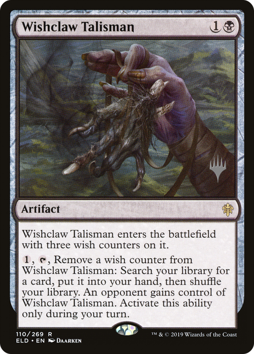 Wishclaw Talisman (PPELD-110) - Throne of Eldraine Promos
