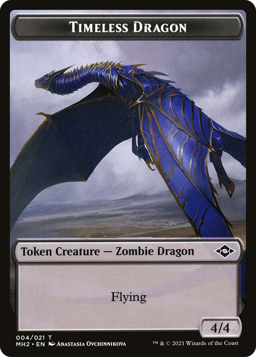 Timeless Dragon (TMH2-004) - Modern Horizons 2 Tokens