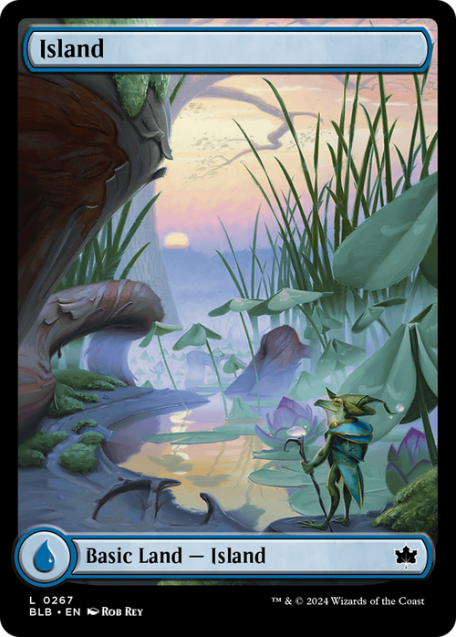 Island (0267) (BLB-267) - Bloomburrow Foil