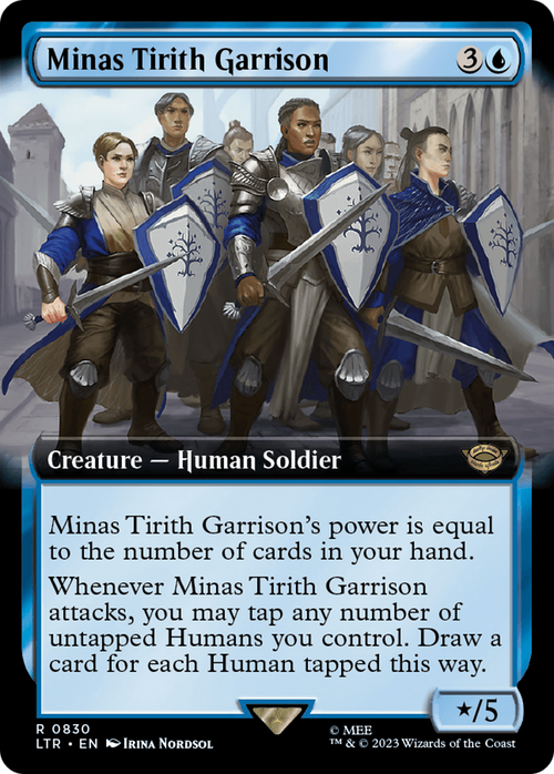 Minas Tirith Garrison (Extended Art) (LTR-830) - The Lord of the Rings: Tales of Middle-earth: (Extended Art)