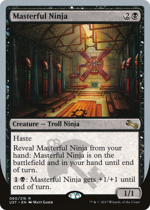 Masterful Ninja (UST-060) - Unstable Foil