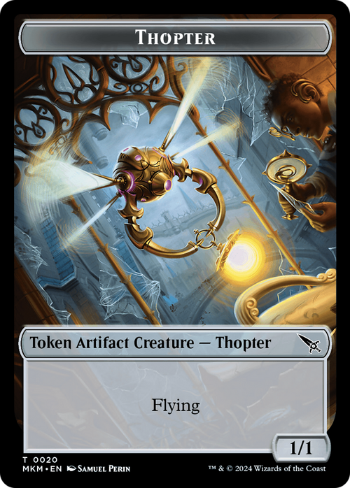 Thopter (TMKM-020) - Murders at Karlov Manor Tokens
