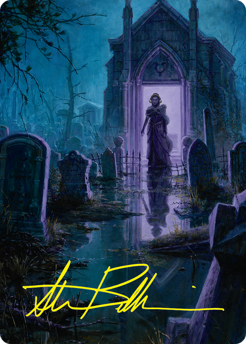 Swamp // Swamp (AFDN-023) - Foundations Art Series (Borderless) Foil