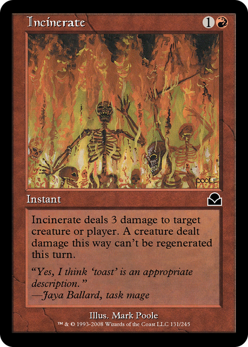 Incinerate (ME2-131) - Masters Edition II