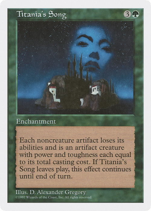 Titania's Song (5ED-) - Fifth Edition