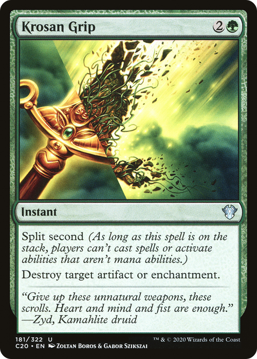 Krosan Grip (C20-181) - Commander 2020