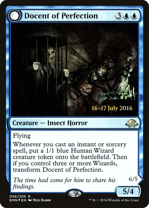 Docent of Perfection (PRE-56S) - Eldritch Moon Promos: (mooneldrazidfc) Foil