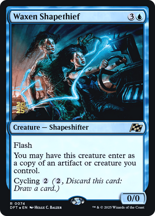 Waxen Shapethief (PRE-74S) - Prerelease Cards Foil