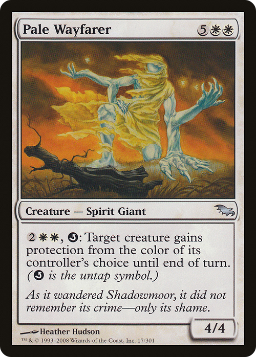 Pale Wayfarer (SHM-017) - Shadowmoor Foil