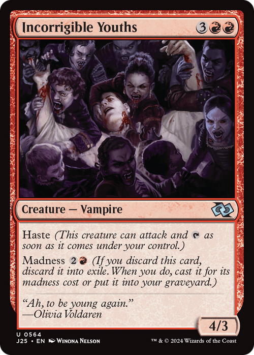 Incorrigible Youths (J25-564) - Foundations Jumpstart