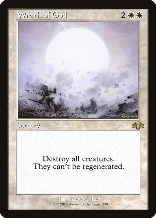 Wrath of God (Retro Frame) (DMR-279) - Dominaria Remastered Foil