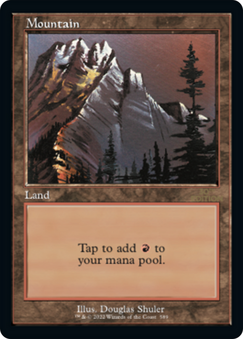 Mountain (589) (Retro Frame) (30A-589) - 30th Anniversary Edition