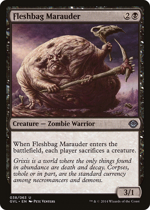 Fleshbag Marauder (DD3-) - Duel Decks Anthology: Garruk vs. Liliana