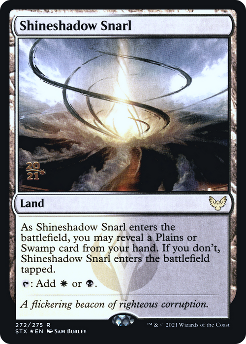 Shineshadow Snarl (PRE-272S) - Strixhaven: School of Mages Promos Foil