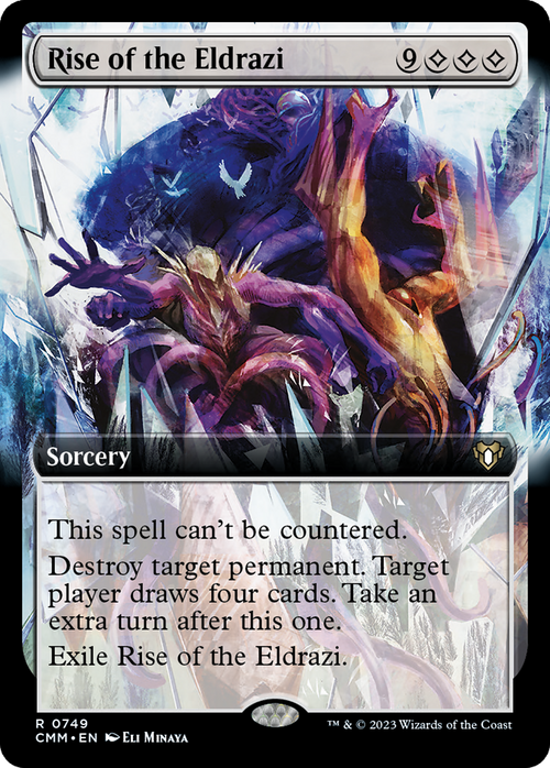Rise of the Eldrazi (Extended Art) (CMM-749) - Commander Masters: (Extended Art) Foil