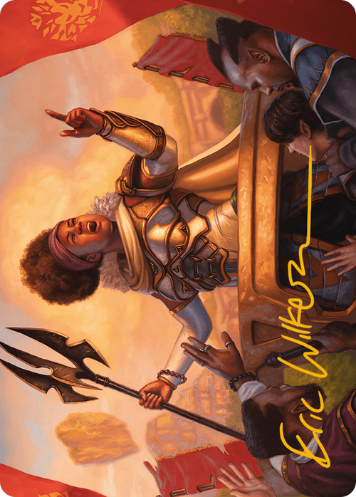 Recruiter of the Guard // Recruiter of the Guard (AMH3-021) - Modern Horizons 3 Art Series (Borderless) Foil