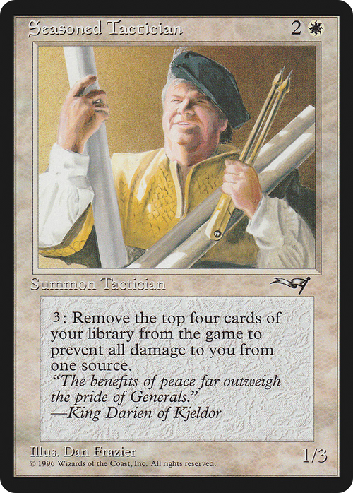Seasoned Tactician (ALL-) - Alliances