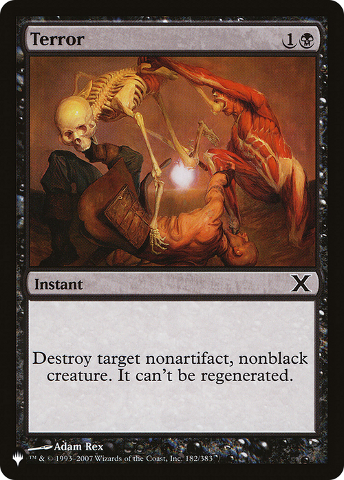 Terror (LIST-10E-182) - The List
