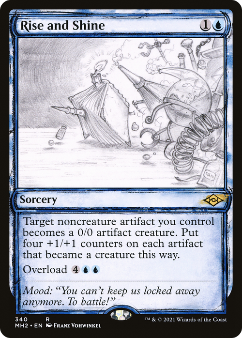 Rise and Shine (Showcase) (MH2-340) - Modern Horizons 2: (Showcase) Foil